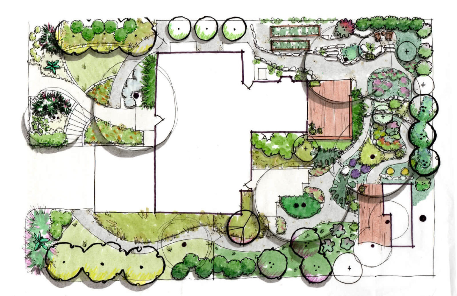 ADLA Studio | Landscape Designs | Graphics & Illustrations